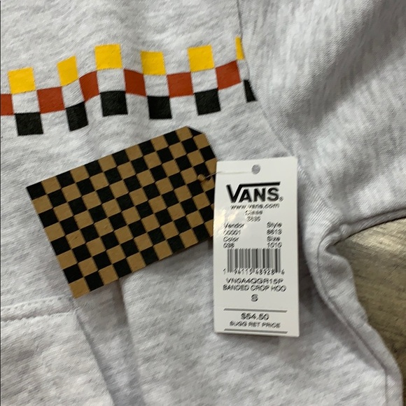 VANS BANDED CROP HOODIE SWEATER women’s - Picture 8 of 16